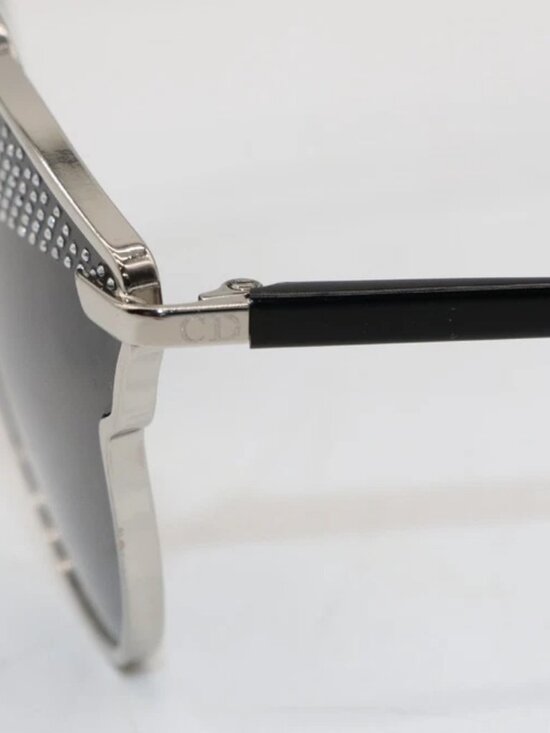 Christian Dior 084JNR Sunglasses 59-13-140 - Silver/Black